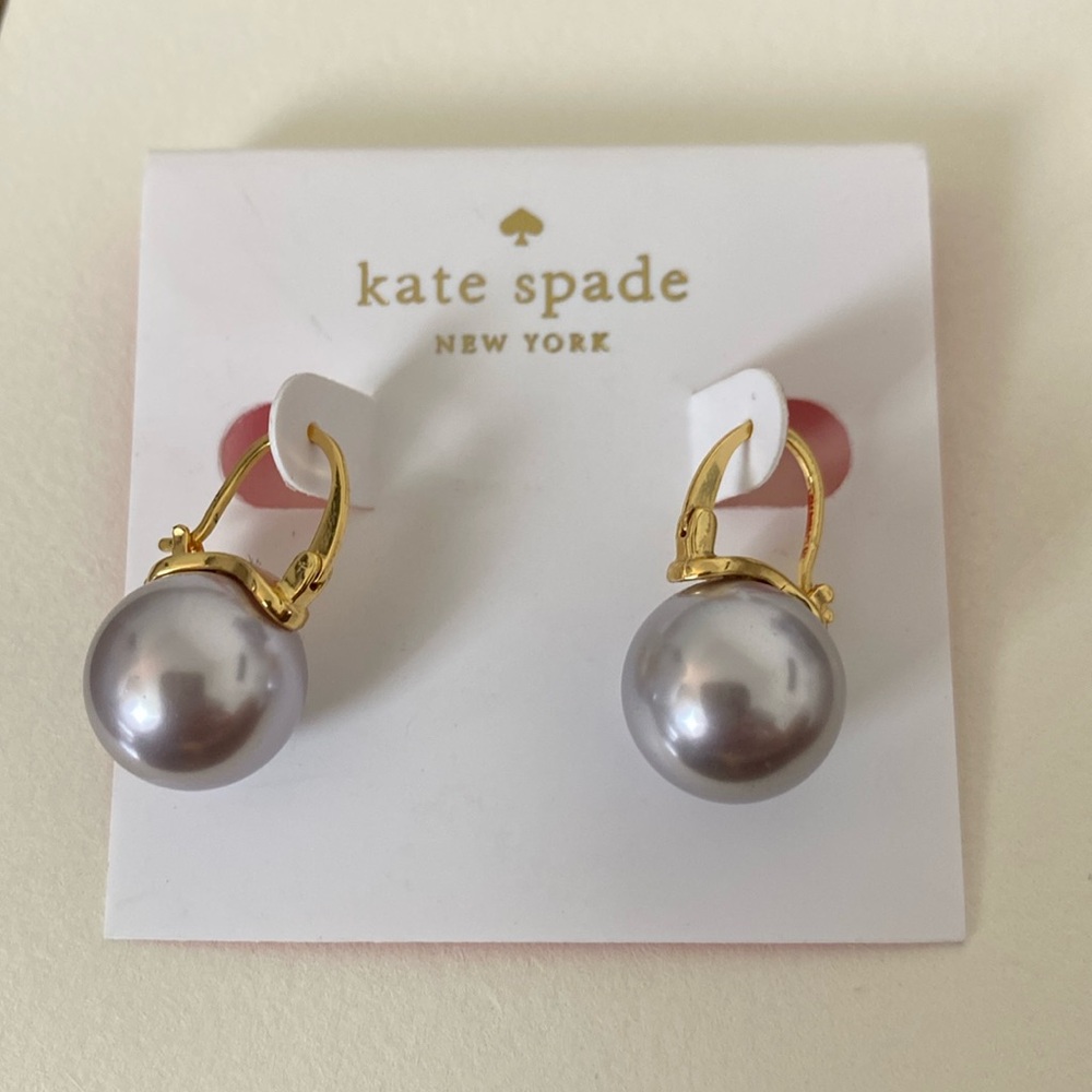 Kate Spade Gold and Silver Drop Earrings
